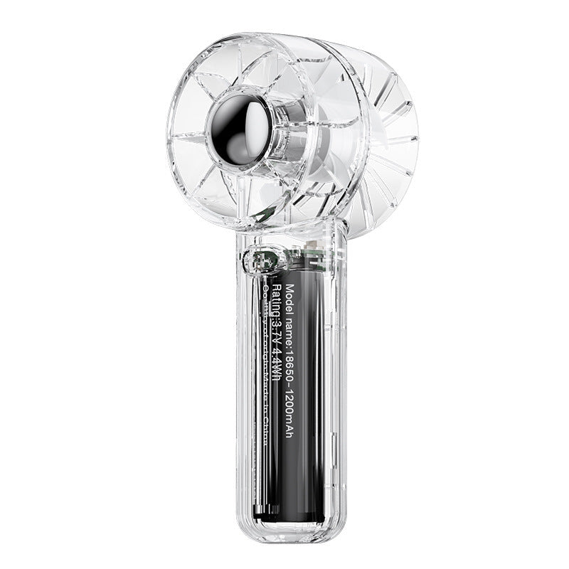 Harrow Portable Mini Handheld Fan Rechargeable Battery Multiple Speeds Compact Lightweight