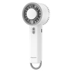 Compact USB Rechargeable Fan Portable Personal Cooling Fan with Adjustable Speeds and LED Display