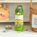 Kids Water Bottle BPA-Free Plastic Leak-Proof Child-Friendly Design with Handle