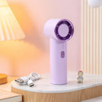 Portable USB Hand Fan for Women with Modern Compact Design and Adjustable Speed