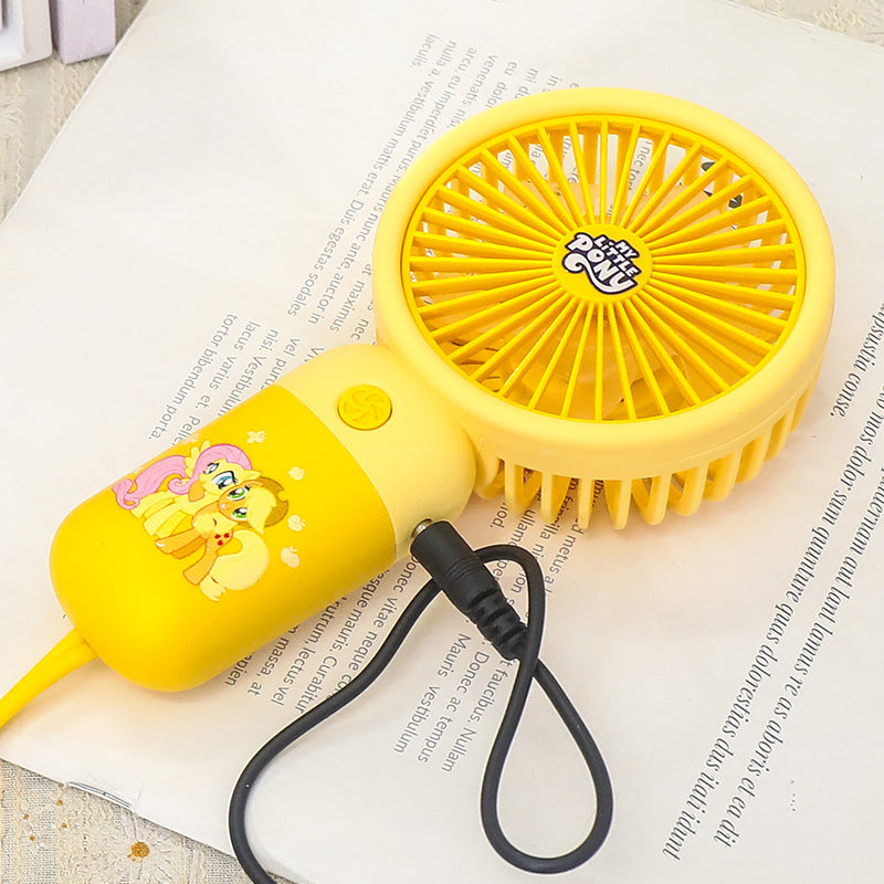Portable Mini Fan USB Rechargeable with Flexible Neck and Mounts Lightweight Personal Cooling Fan