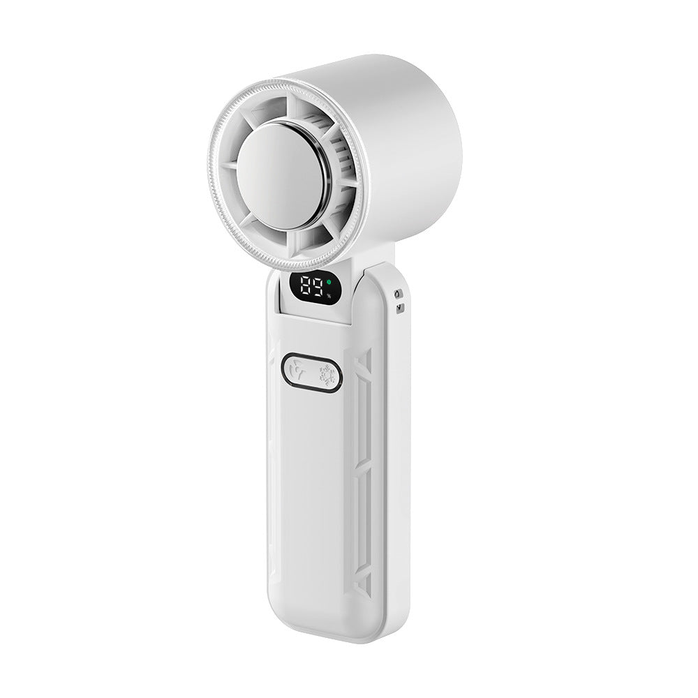 Harrow Compact Rechargeable Handheld Fan Portable Personal Cooling Device USB Charging