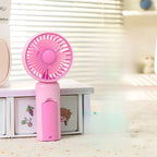 Portable Mini Handheld Fan USB Rechargeable Quiet Operation Ergonomic Design Adjustable Rotation
