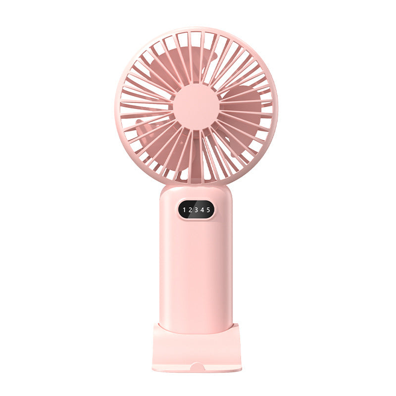 Portable Handheld Fan USB Rechargeable Quiet Adjustable Speed Compact