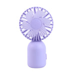 Portable Rechargeable Handheld Fan Lightweight Adjustable Speed Personal Cooling
