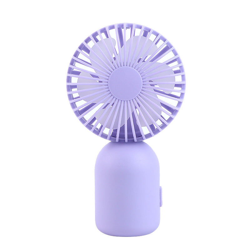 Portable Rechargeable Handheld Fan Lightweight Adjustable Speed Personal Cooling