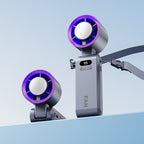 Portable Mini Fan with Digital Speed Display Adjustable Speeds Lightweight Rechargeable