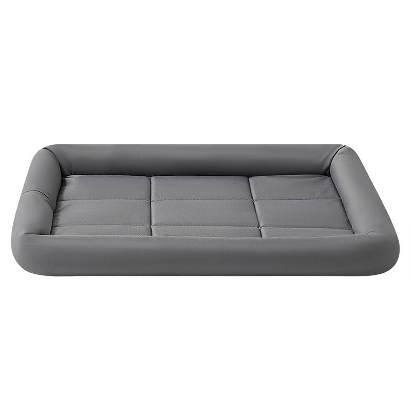 Pet Mat Comfortable Breathable Dog and Cat Bed with Padded Edges Indoor Outdoor
