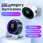 Rechargeable Air Cooler Fan with Silent Magnetic Motor and Adjustable Cooling Levels