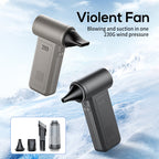 Portable Handheld Fan Rechargeable Battery Compact Lightweight with Multiple Speeds