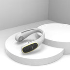 Wearable Neck Cooling Fan Hands-Free Portable Rechargeable Quiet Operation