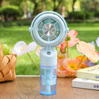 Mist Cooling Handheld Fan Rechargeable Portable Personal Fan with Misting Function