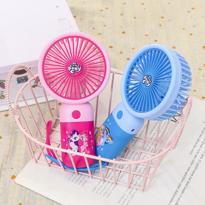 Portable Mini Fan USB Rechargeable with Flexible Neck and Mounts Lightweight Personal Cooling Fan