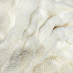 Brehn Fleece Blanket Super Soft Lightweight Cozy Throw Neutral Colors