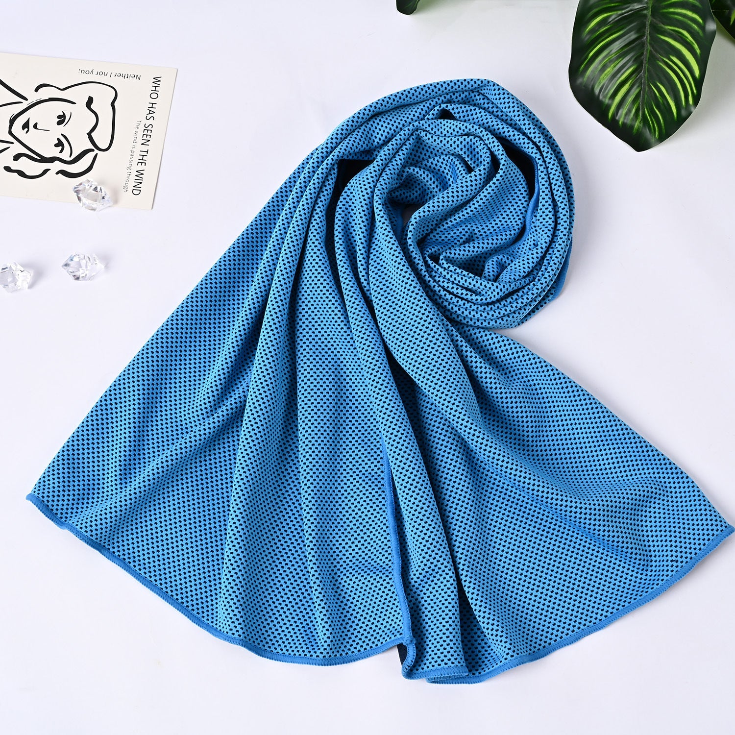 Ladies Multifunctional Microfiber Towel Quick-Dry Breathable Mesh Design