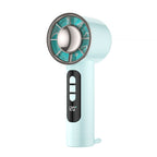 Handheld Air Purifier Fan Portable Rechargeable Cooling Fan with Temperature Display and Quiet Operation