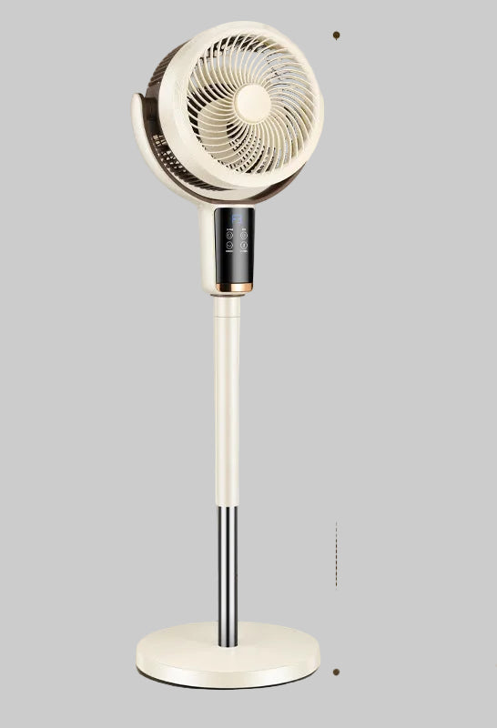 High-Performance Stand Fan with Touchscreen Control Remote Adjustable Height Timer