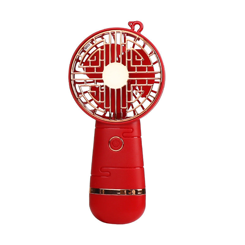 Portable Mini Fan Lightweight Compact Handheld with Elegant Design and Durable Plastic