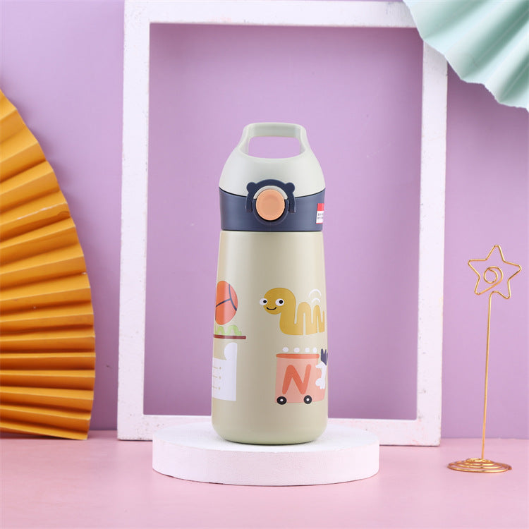 Insulated BPA-Free Women’s Water Bottle Leak-Proof Lid Stylish Design