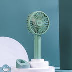 Mini Desktop Cooling Fan Portable Adjustable Speed Compact Personal Air Circulator