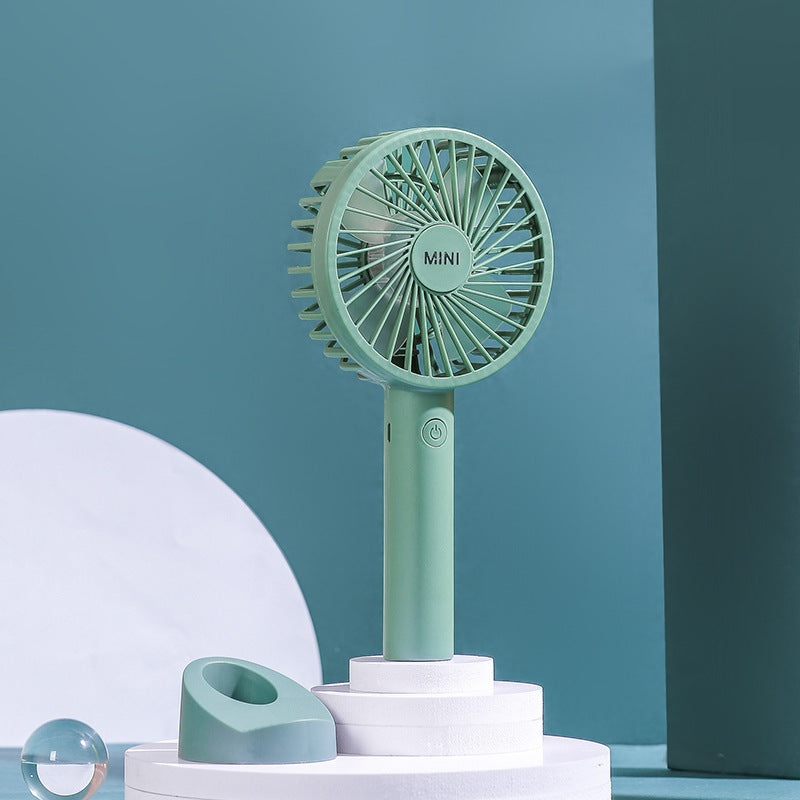Mini Desktop Cooling Fan Portable Adjustable Speed Compact Personal Air Circulator