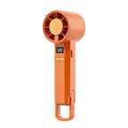 Portable Mini Fan with Digital Display and Adjustable Speeds for Women