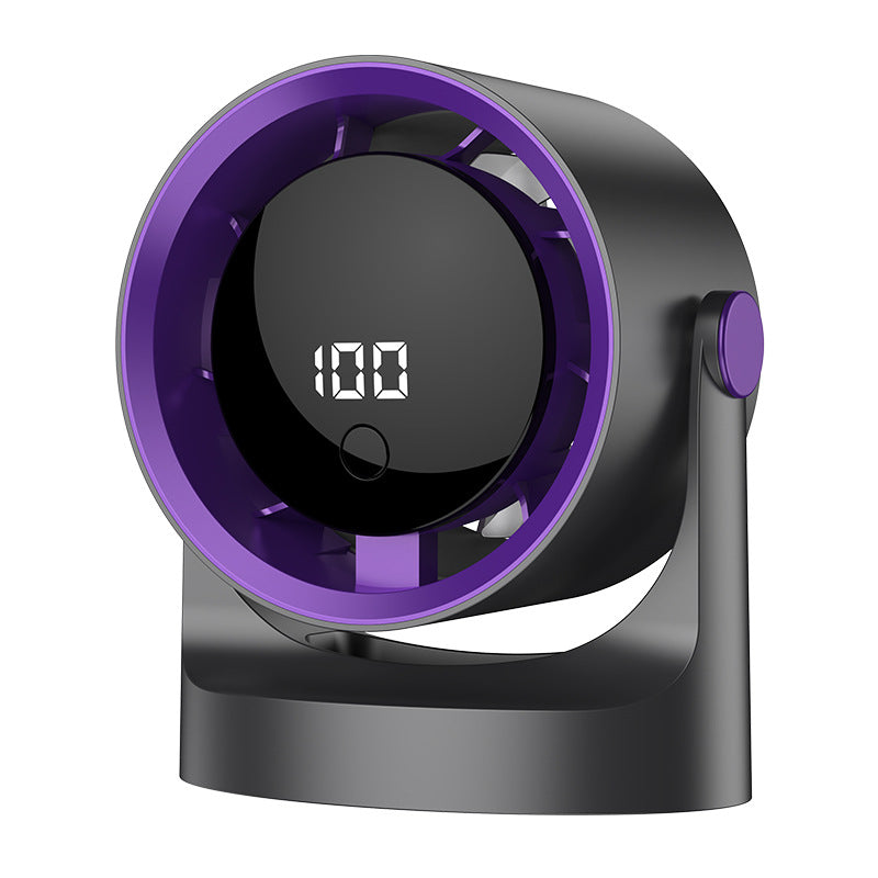 Women’s Circulation Fan Table and Wall Mount Five-Blade Digital Speed Control Compact Design