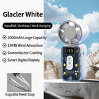 Portable Fan for Women 20100mAh Battery 199 Speed Levels Digital Display