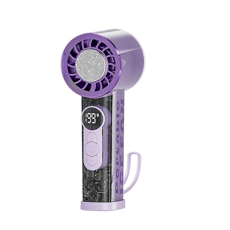 Portable Hair Dryer Compact Lightweight Digital Display Ergonomic Handle