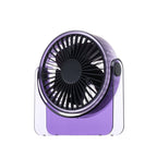 Portable USB Mini Fan with Adjustable Head Quiet Motor Compact Desk Fan