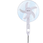 Brehn Cordless Battery Operated Floor Fan with Remote Control and Solar Charging