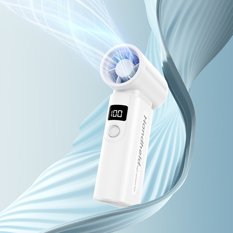 Portable Mini Fan Rechargeable Battery Operated Compact Silent Cooling