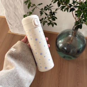Women’s Insulated Thermos Bottle Leak-Proof Flip Top with Animal Design, Reusable and Ergonomic