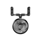 Portable Clip-On Fan Lightweight Quiet Operation Adjustable Speeds Multi-Directional Clip