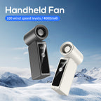 Portable Air Cooler USB Rechargeable Compact Personal Fan with LED Display Quiet Operation