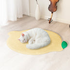 Harrow Lemon Decorative Non-Slip Mat Soft Fabric Kitchen Bathroom Rug