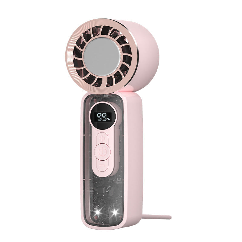 Harrow Portable Rechargeable Mini Air Conditioner Compact Lightweight Quiet Fan with LED Display