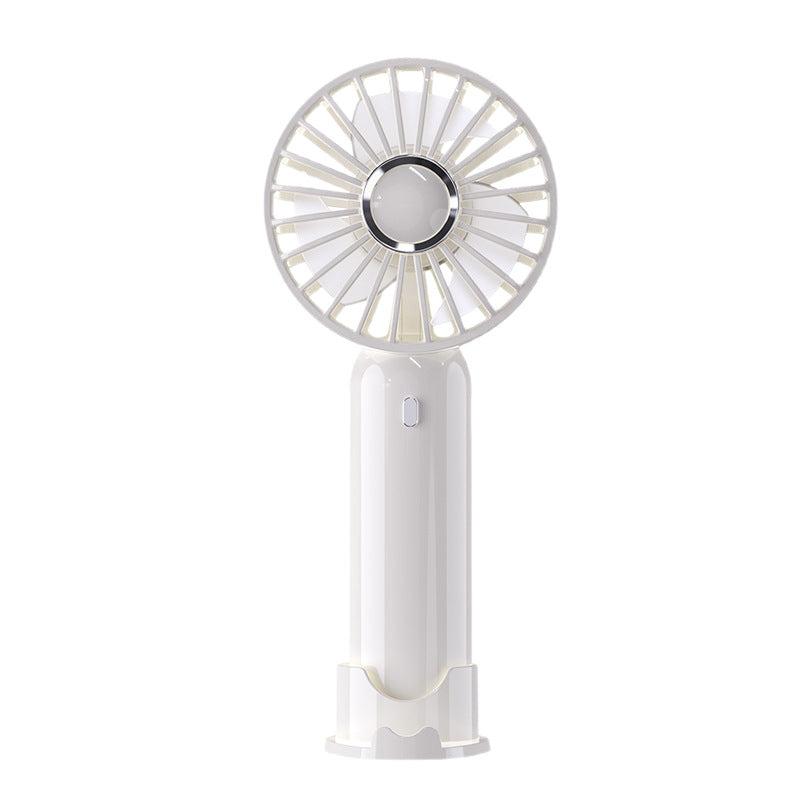 Portable Battery-Operated Fan USB Rechargeable Personal Cooling Fan with Adjustable Head
