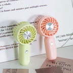 Portable Mini Fan with Ergonomic Handle Lightweight Handheld Personal Fan
