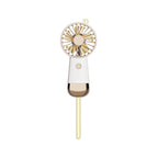 Portable Mini Fan Lightweight Ergonomic Design Rechargeable Battery Multiple Speeds