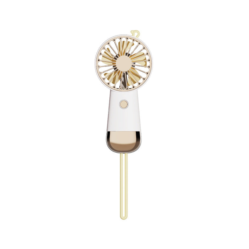 Portable Mini Fan Lightweight Ergonomic Design Rechargeable Battery Multiple Speeds