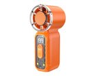 Portable Mini Fan Lightweight Handheld with Variable Speed and LED Display