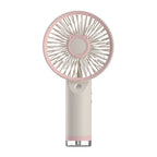Portable Rechargeable Hand Fan Cute Cat Design Lightweight Compact