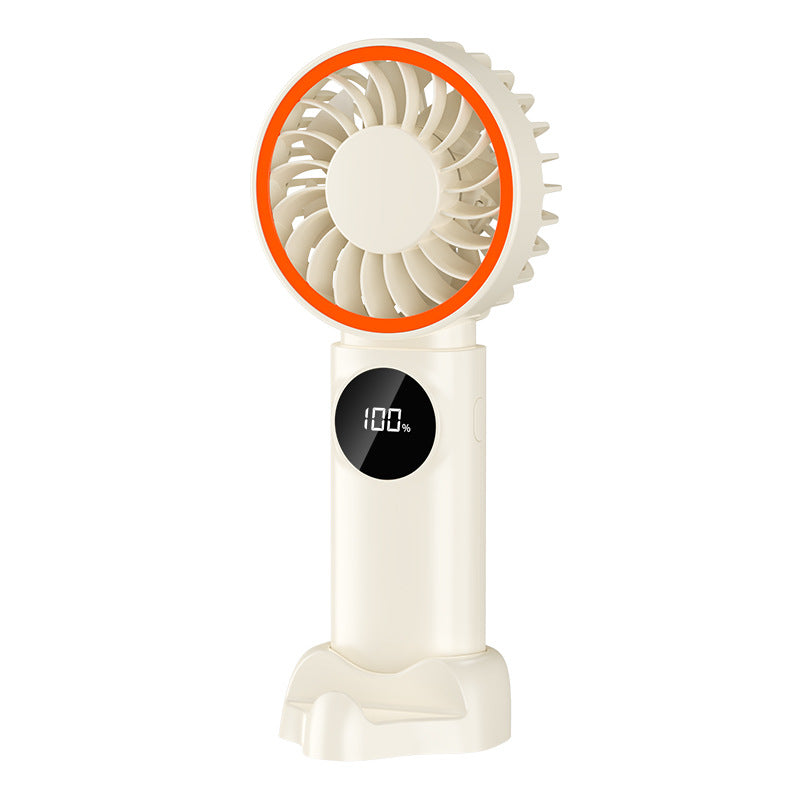 Handheld Fan Portable Battery-Operated Personal Cooling Fan with Speed Settings
