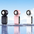 Portable USB Rechargeable Handheld Fan Compact Lightweight Personal Table Fan