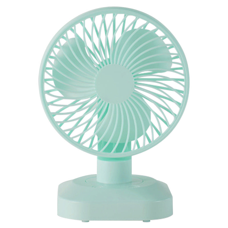 Portable Table Fan USB Rechargeable Multiple Speed Levels Compact Quiet Operation