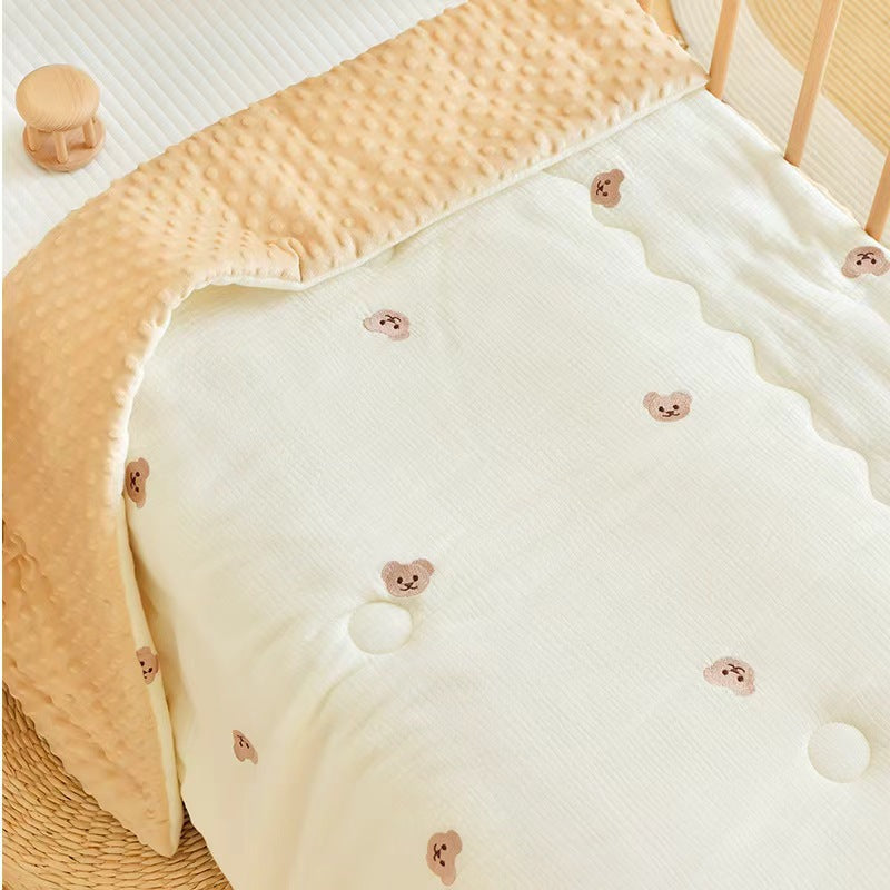 Bowlift Plush Cuddle Blanket for Kids Soft Hypoallergenic Animal Design Cozy Throw