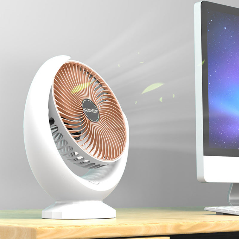 Portable Table Fan Lightweight Quiet Operation Adjustable Speeds Compact Design