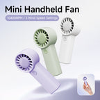Portable Mini Fan USB Rechargeable Compact Quiet Personal Cooling Fan with Multiple Speeds