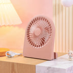 Portable USB Fan with Adjustable Tilt Quiet Operation Compact and Lightweight for Home Office Travel
